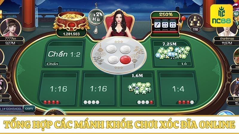 Bỏ túi 5 Mánh khóe xóc đĩa online