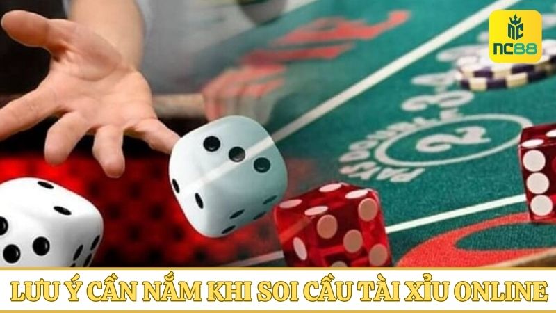 Lưu ý Hướng dẫn soi cầu tài xỉu