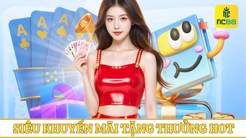 Siêu khuyến mãi tặng thưởng hot